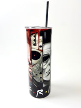 Load image into Gallery viewer, Horror Friends 20oz. Skinny Tumbler