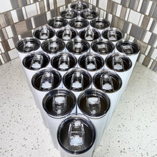 Load image into Gallery viewer, 20oz Skinny Straight Blank Sublimation Tumblers — 50 Pack | Wholesale Pricing
