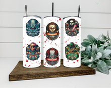 Load image into Gallery viewer, Villain Portraits 20oz. Skinny Tumbler
