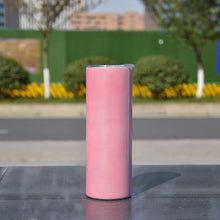 Load image into Gallery viewer, Color-Changing Blank Sublimation Tumbler 20oz | Temperature-Reactive Skinny Tumbler
